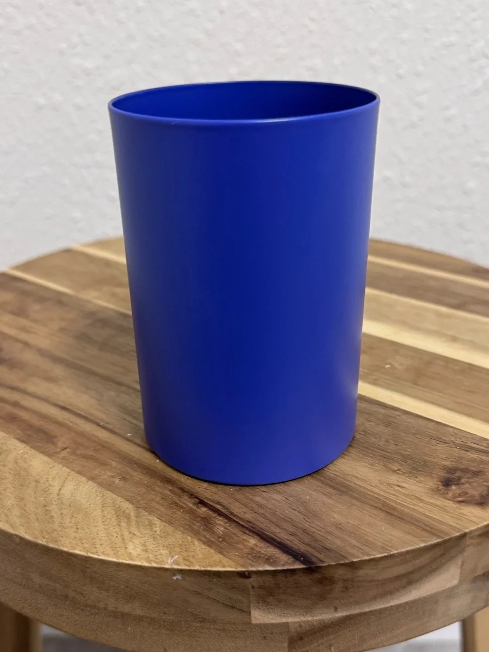NWT NOTEM Studio Lola Blue Steel Pencil Cup Desk Organizer Anthropologie